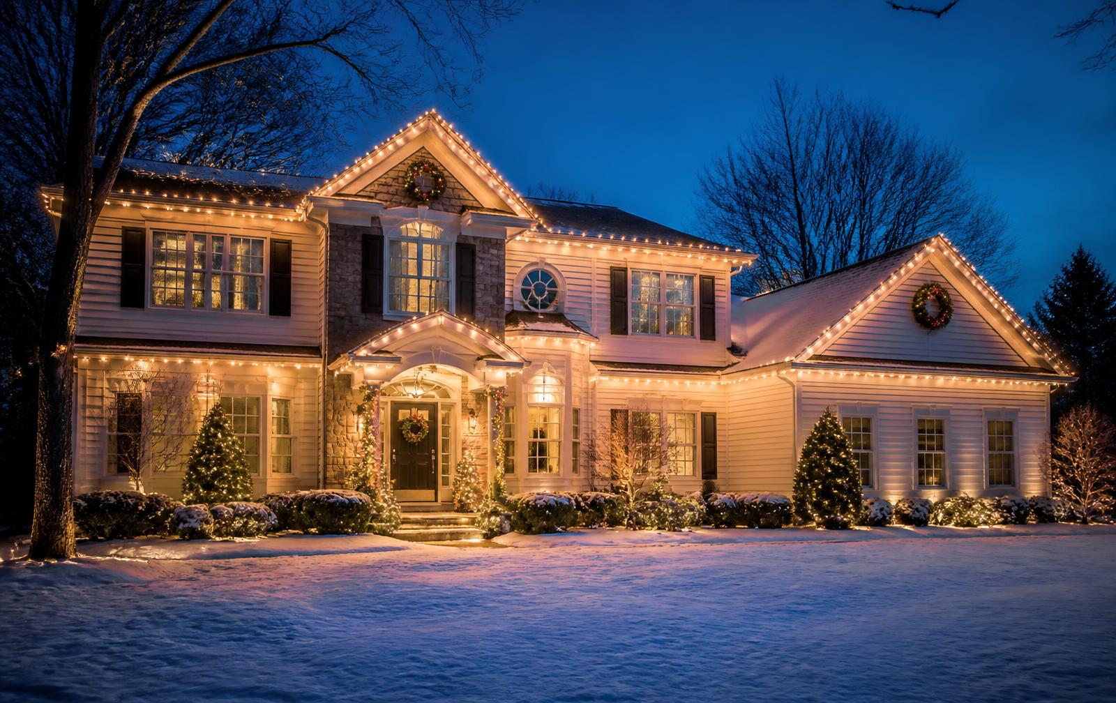 Holiday Light Installation in Southeast Michigan